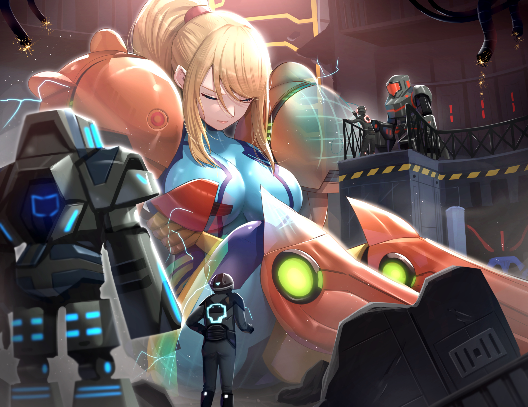 Samus got a BIG upgrade ;) Time to stomp some bosses!
