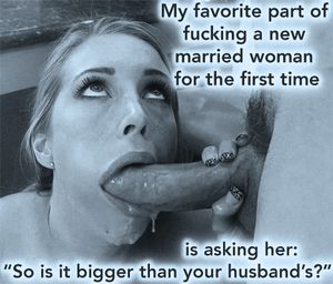 bigger than her husband's