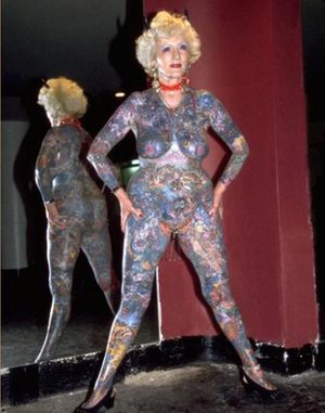 Total tattooed women