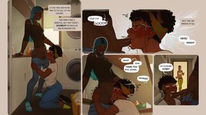 Hot shemale comic by incase, blowjob scene