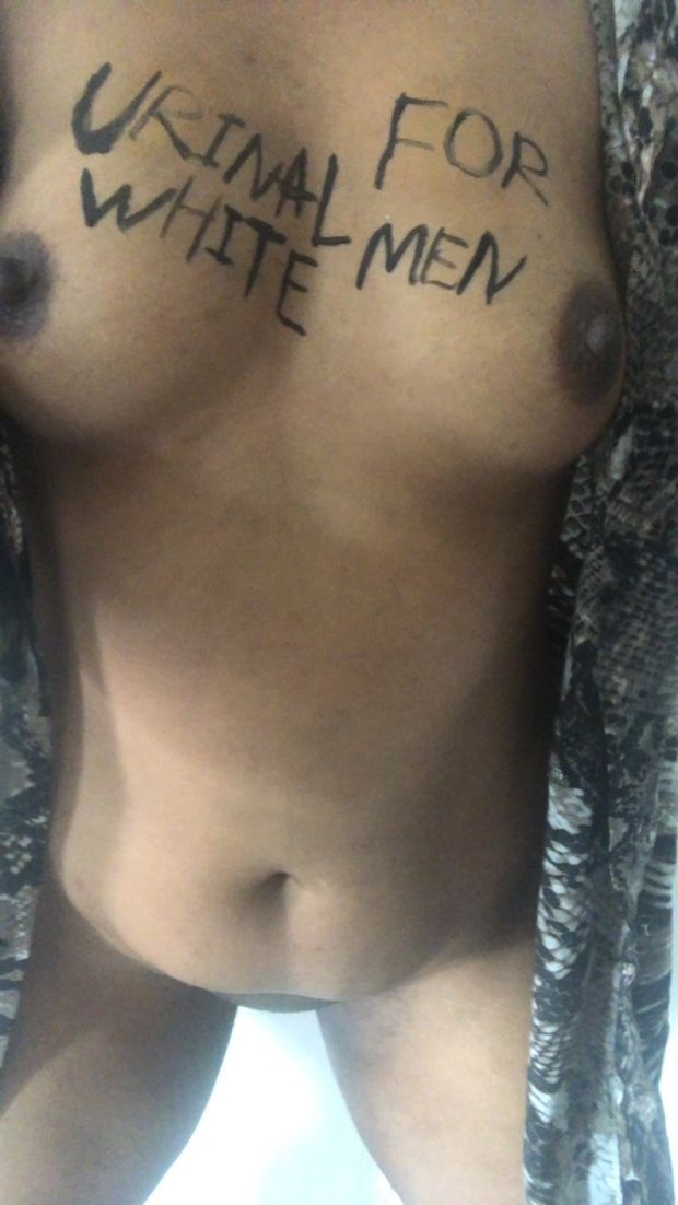 Humiliated slave