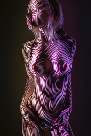 playing with lights