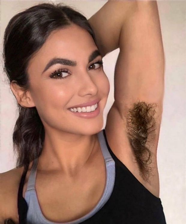 Now that's a hairy arm pit