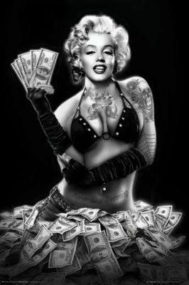 Retro Marilyn Monroe