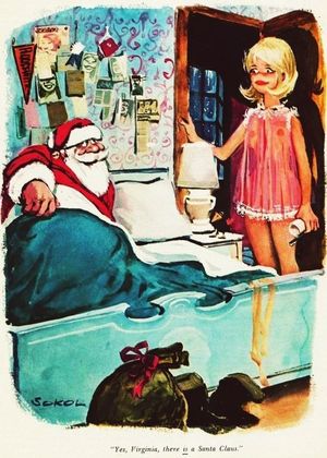 Santa's Cumming to town.