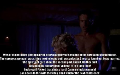 Married Doctor Cheats and Fucks A Hot Stranger While Away At A Conference