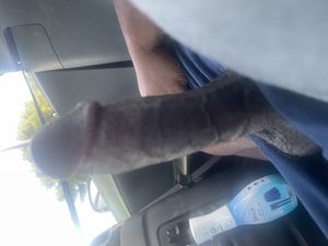 Morning wood in the car