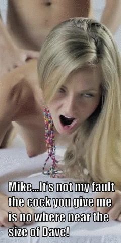 Your best friend fucks me so much better!