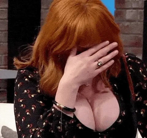 Something made her laugh.