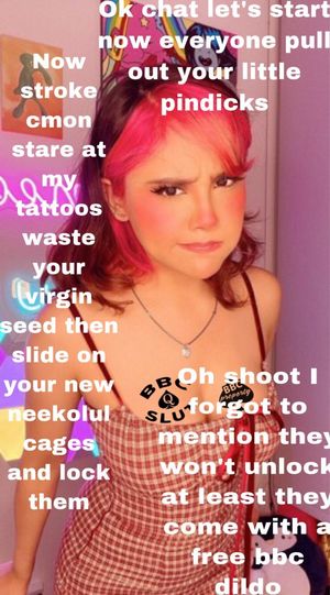 Pull out your little pin dicks