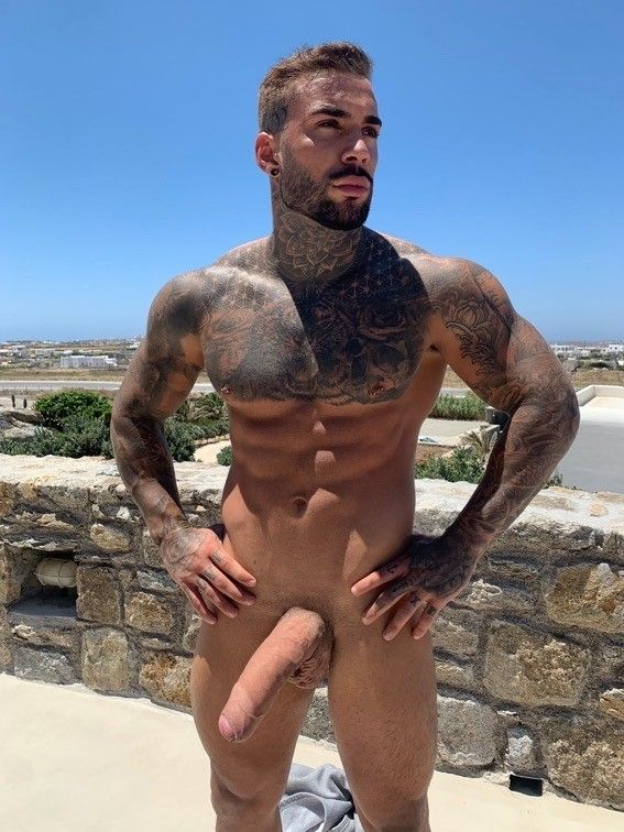 Muscles and big cock too