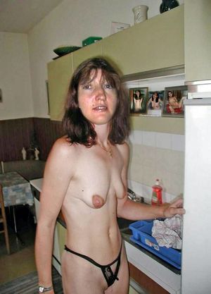 Whore with Saggy tits