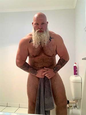 Nasty raw gay sex with this daddy Viking in Albuquerque NM