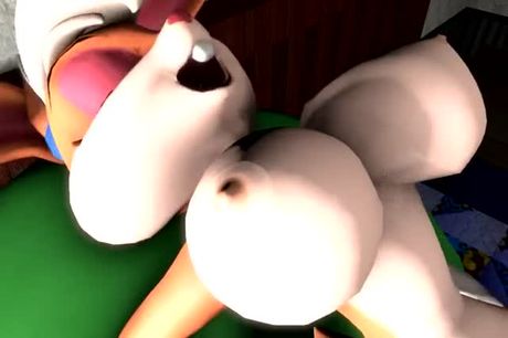 Lola Bunny masturbation w/ heartbeat