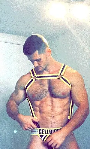 Checking the straps