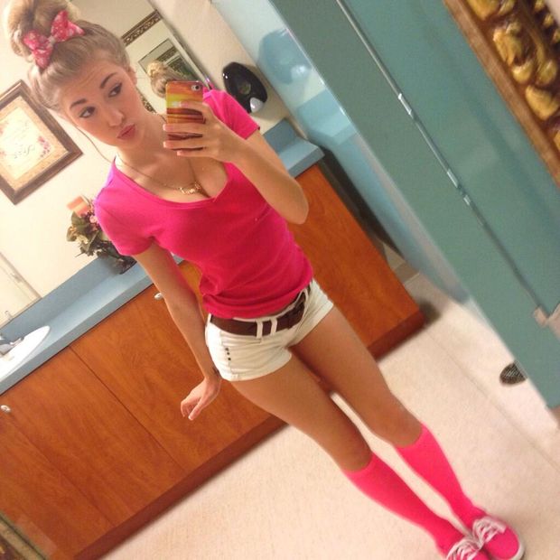 Cute blonde