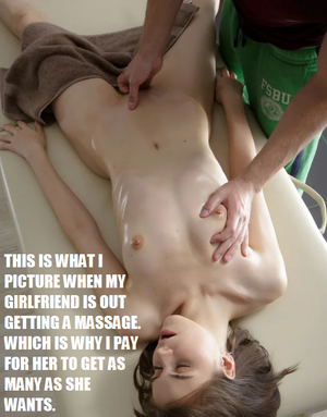 She is in such a good mood when she gets home...