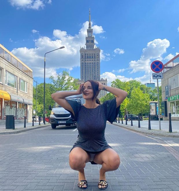 Sexy tourist