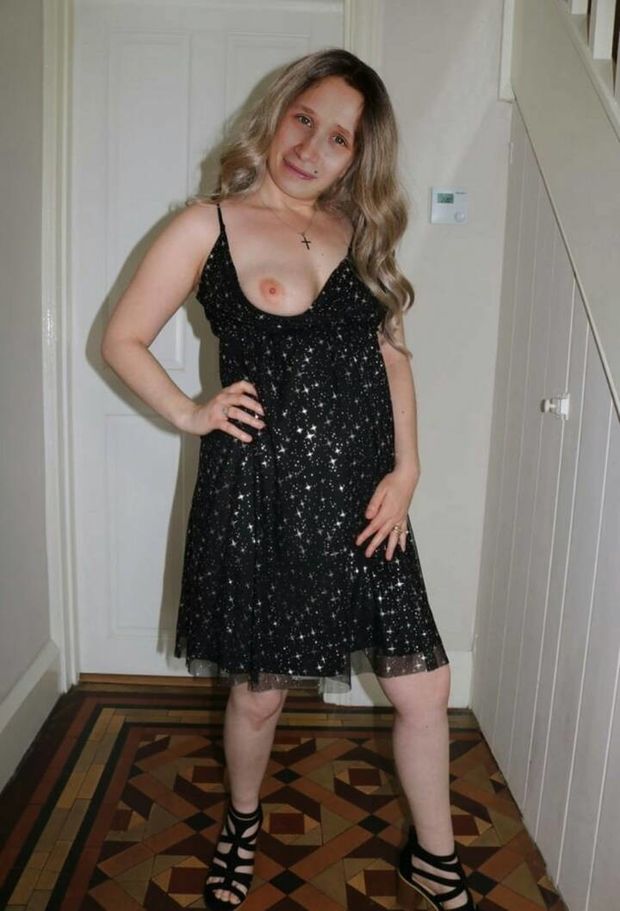 Mature with Saggy tits