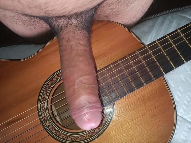 My uncut cock