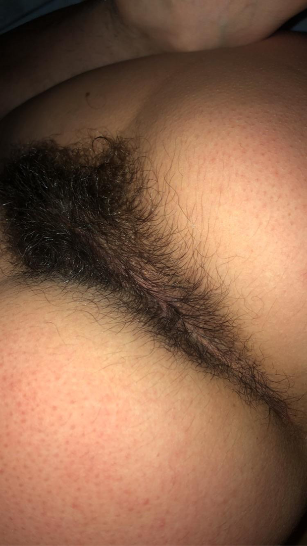 Hairy ass + pussy
