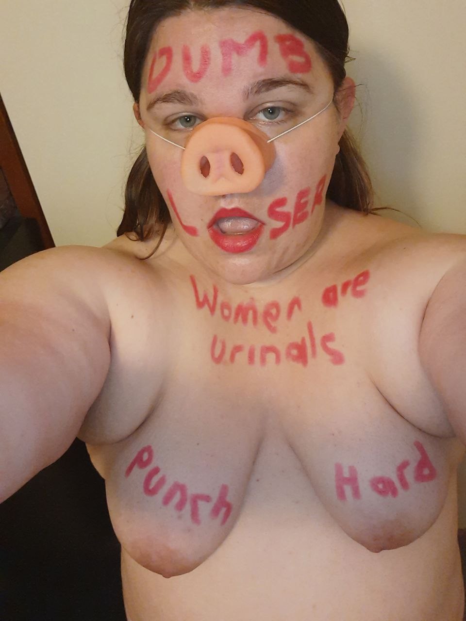 Humiliated slave