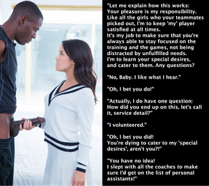 Well suited for her task