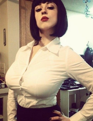 Absolutely stacked office idol