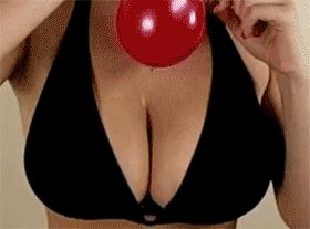 Slow motion water boobs