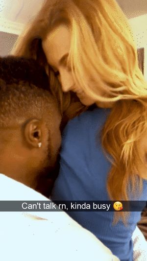 She's out having fun