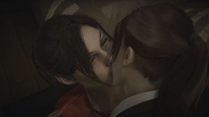 Resident Evil Double Futa - Claire Redfield (Remake) and Claire (Revelations 2) Sex Crossover