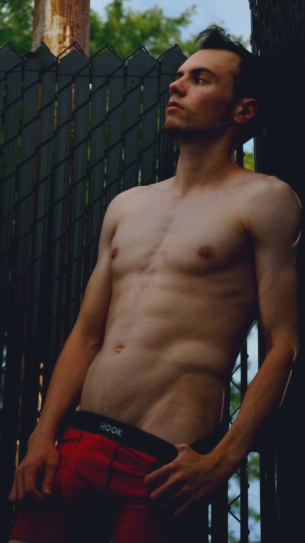 Athletic male model