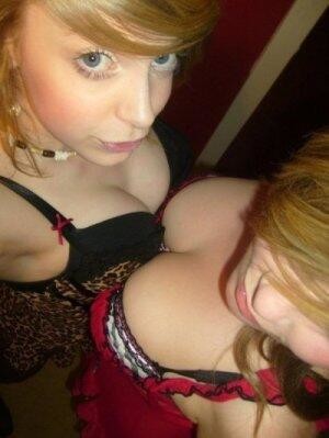 Pair a tits twins