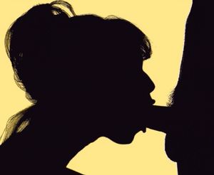 Silhouette blow job