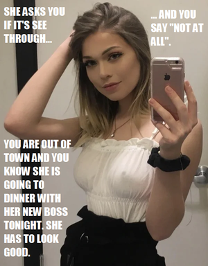 Hopefully he likes what he sees.