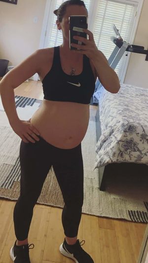 Christina Ricci workout and preggers