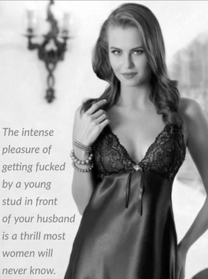 Release your Hotwife and you'll both love the experience