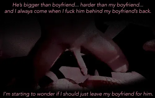 cheating with him