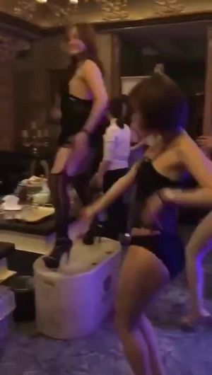 black lingerie party night!