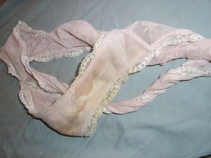 so exciting when wife back home on fresh wet dripping panties ...