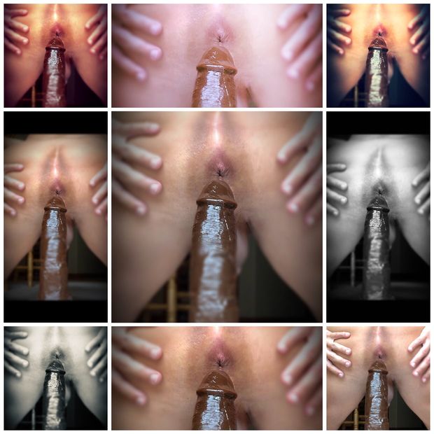 A variety of looks at my ass about to be fucked. Which one do you like?