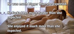 More than she expected