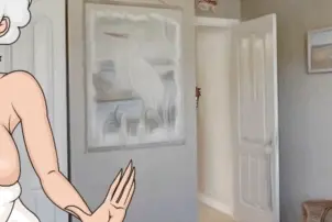 Spying Grandma Boobitch