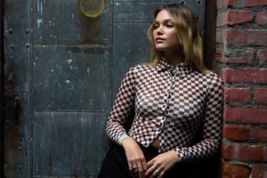 Olivia Holt see-through to Bra