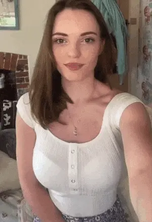 Ellie Littlechild see-though to bra