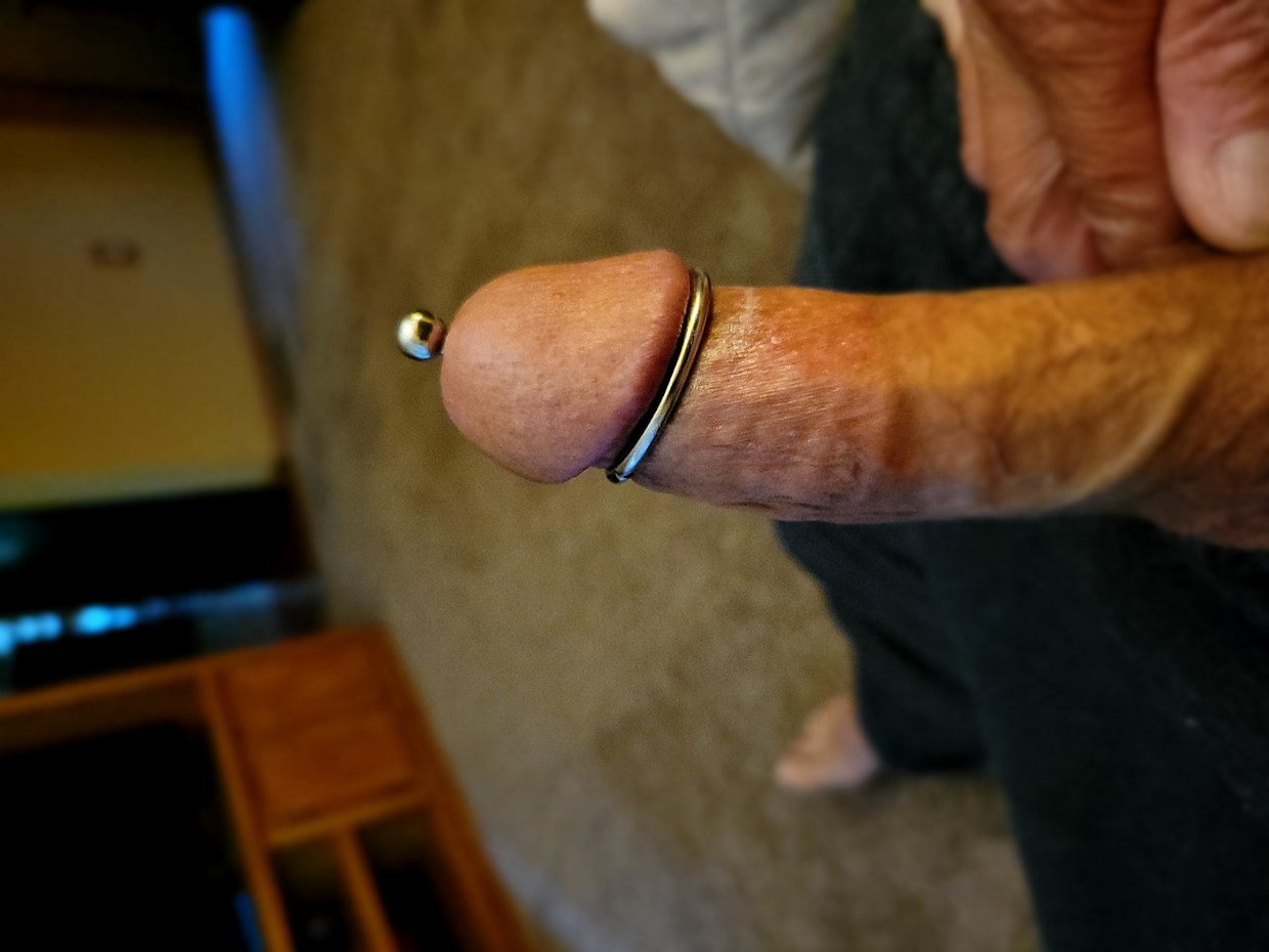 Amazing feeling from stroking and sounding.