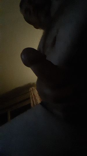 Late night cum dripping session