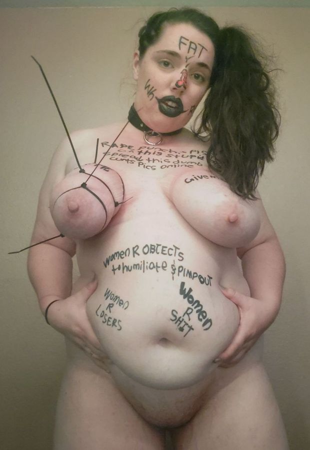 Humiliated slave