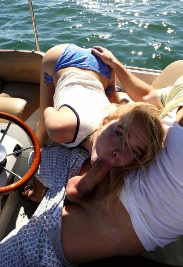 Blowjob on a boat, boatjob?