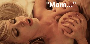 Moms turn with her son..